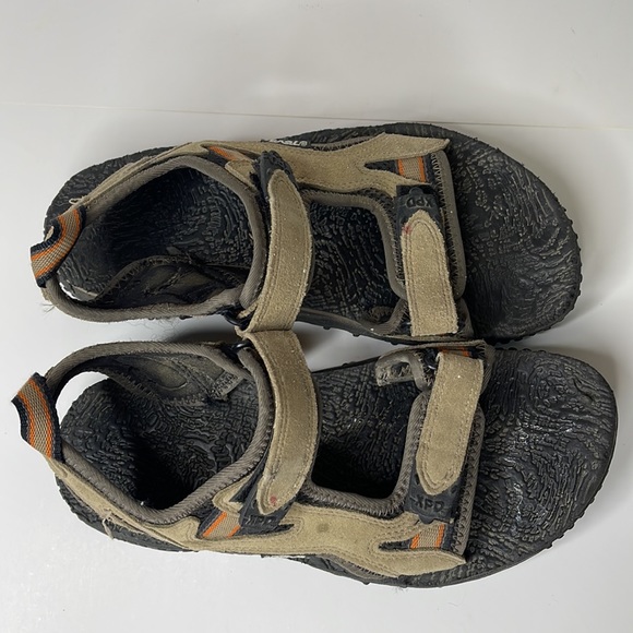 Teva Terra Sandals Water Sport Hiking Men’s Size 8 6702 Brown Hook And Loop - Picture 8 of 13